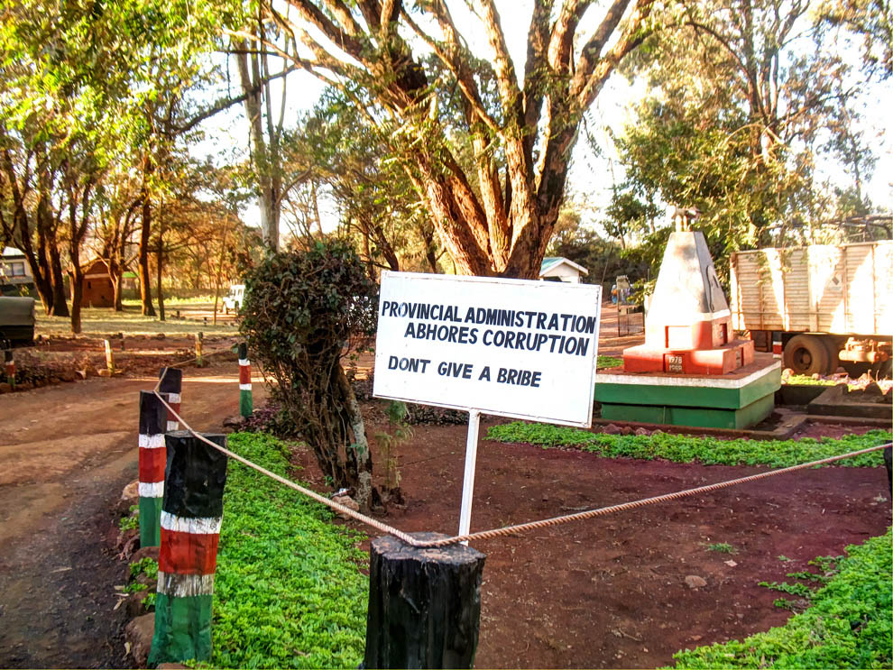 Marsabit Town_Sign at county offices2