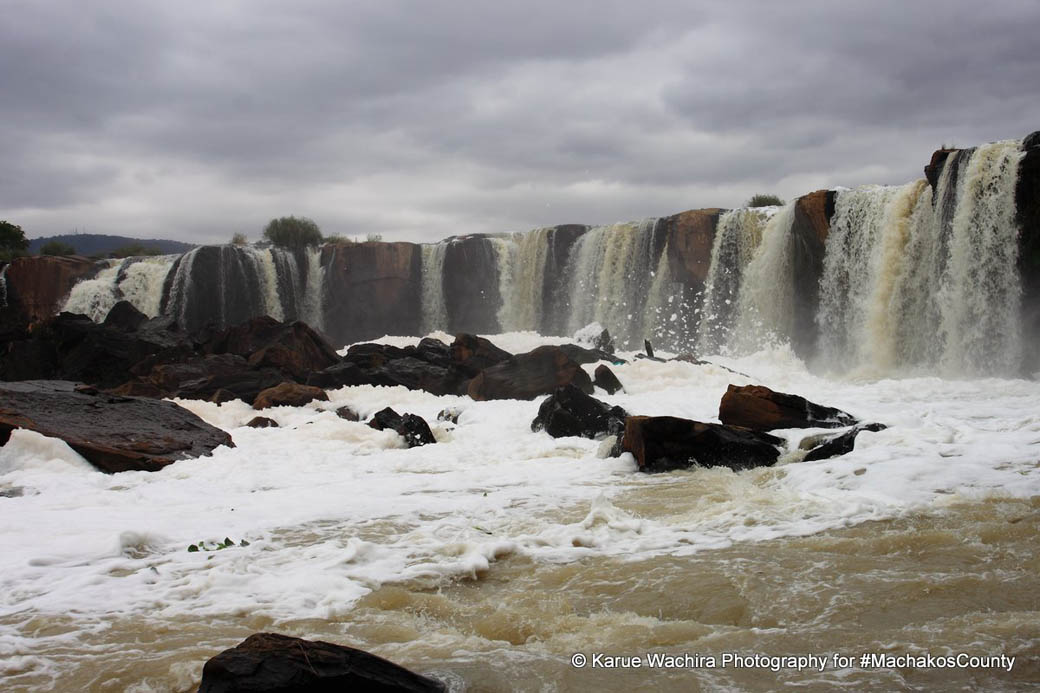 The day was overcast during my visit to the Fourteen Falls The day was overcast during my visit to the Fourteen Falls