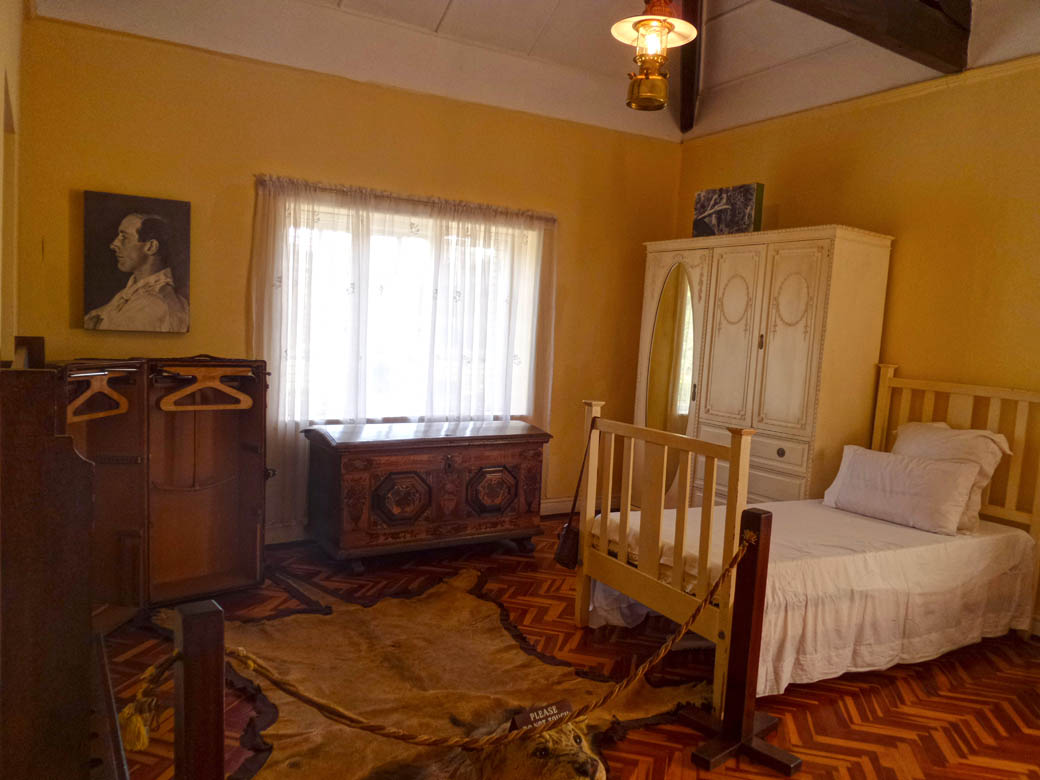 Karen Blixen Museum_Baron Blixen's bedroom1