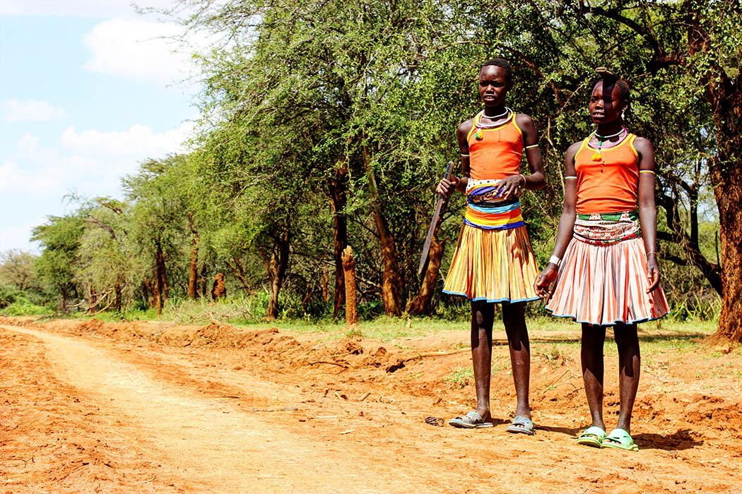 Sights & People from the North Rift_Pokot girls1