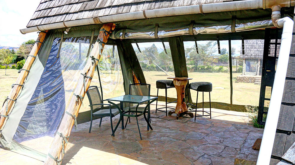 Samawati Conservancy_Standard cabin entrance
