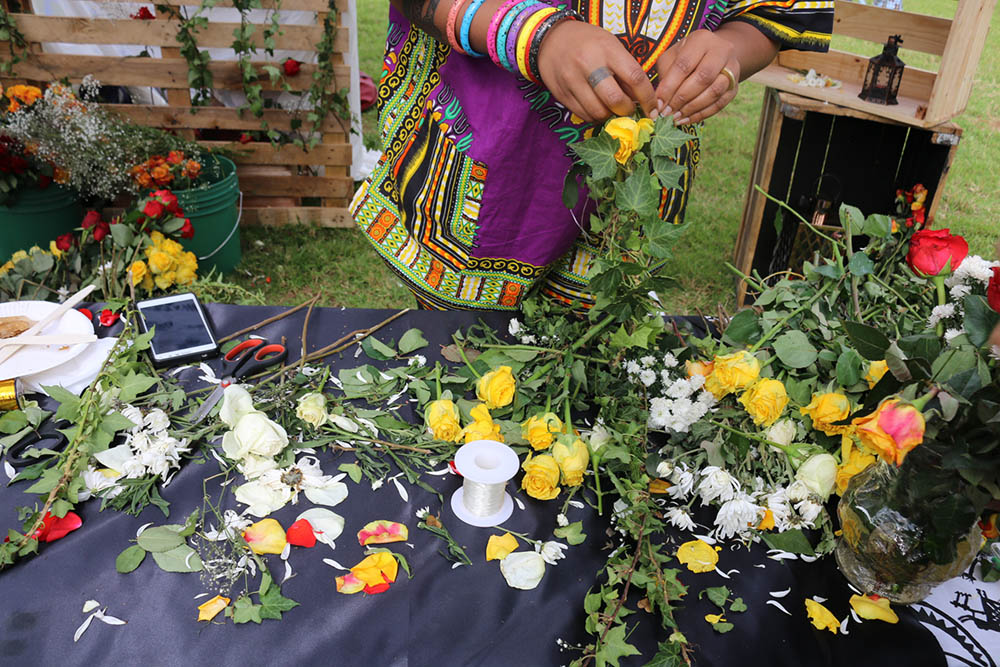 Blankets and Wine July 2016_Flower crowns